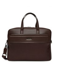 Gino Rossi Torba na laptopa 05A11192-1 Brązowy. Brązowe torby na laptopa Gino Rossi, z materiału, bez dodatków. Za 279.99 zł.