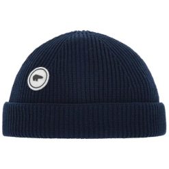 Czapka dla dorosłych Raik MU. Niebieskie czapki damskie Eisbär, na zimę, bez wzorów, z poliesteru. Za 269.99 zł.
