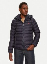 Polo Ralph Lauren Kurtka zimowa 211958932001 Granatowy Relaxed Fit. Niebieskie kurtki damskie Polo Ralph Lauren, na zimę, m, bez wzorów, z syntetyku, bez kaptura. Za 1,699.00 zł.