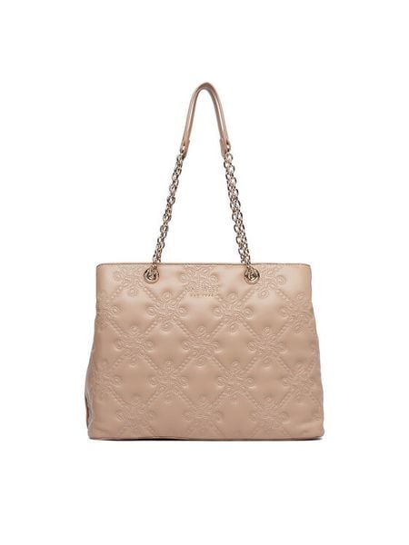 Nine West Torebka CEO-PRIME ELEGANCE-LA374-5652 Beżowy. Brązowe torebki klasyczne damskie Nine West, bez dodatków. Za 249.99 zł.