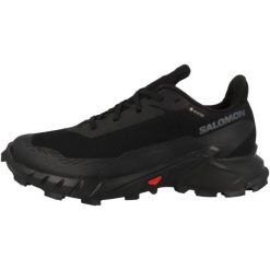 Buty do biegania damskie Salomon Alphacross 5 Gtx W. Czarne obuwie sportowe damskie Salomon, z gore-texu, bez zapięcia, do biegania. Za 638.00 zł.