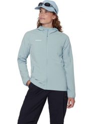 Mammut Kurtka funkcyjna "Madris Light ML" w kolorze błękitnym rozmiar: S. Niebieskie kurtki sportowe damskie Mammut, s, bez wzorów, z materiału, bez kaptura. Za 289.95 zł.