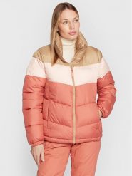 Columbia Kurtka zimowa Puffect™ Color Blocked 1955101 Koralowy Regular Fit. Pomarańczowe kurtki damskie Columbia, na zimę, l, bez wzorów, z syntetyku, bez kaptura. Za 489.99 zł.