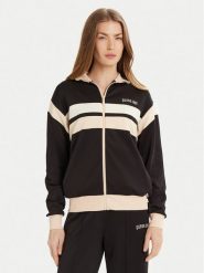 Guess Bluza V5RQ00 KCO72 Granatowy Regular Fit. Brązowe bluzy damskie Guess, xs, z aplikacjami, z syntetyku, bez kaptura. Za 209.99 zł.