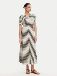 Tommy Hilfiger Sukienka codzienna WW0WW44514 Beżowy Regular Fit. Brązowe sukienki damskie Tommy Hilfiger, bez wzorów, z bawełny, bez ramiączek. Za 399.99 zł.