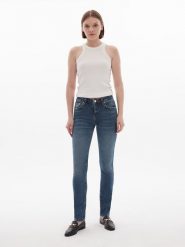 LTB Dżinsy "Aspen" - Slim fit - w kolorze niebieskim rozmiar: W27/L34. Niebieskie jeansy damskie LTB. Za 79.03 zł.