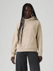 Levi's Bluza w kolorze beżowym rozmiar: S. Brązowe bluzy damskie Levi's, s, bez wzorów, z bawełny, z kapturem. Za 121.45 zł.