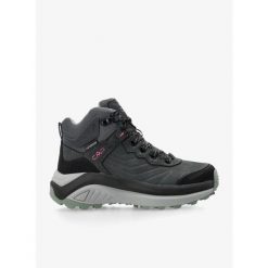 Buty turystyczne damskie CMP Juukat Mid WP. Szare obuwie trekkingowe damskie CMP, bez zapięcia. Za 402.99 zł.