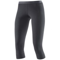 Odzież damska: Devold Spodnie Damskie Hiking Woman 3/4 Long Johns Black L