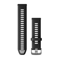 Silikonowy pasek do zegarka Garmin Quick Release. Czarne zegarki damskie GARMIN. Za 196.50 zł.