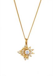 Elli Naszyjnik z Wisiorkiem Damski Cyrkonia Diamentowa Biała 925 Sterling Silver Pozłacany 45 cm Naszyjniki 1 ct. Białe naszyjniki damskie Elli, z cyrkonią, pozłacane. Za 233.99 zł.