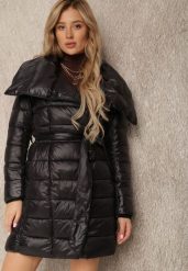 Czarna Kurtka Dagiel. Czarne kurtki damskie Renee, l, z aplikacjami, bez kaptura. Za 169.99 zł.