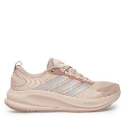Buty do biegania adidas. Czerwone obuwie sportowe damskie Adidas, do biegania. Za 399.99 zł.
