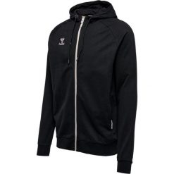 Hummel Bluza damska bawełniana rozpinana GRID Cotton Zip Hoodie. Czarne bluzy damskie Hummel, l, bez wzorów, z bawełny, z kapturem. Za 220.00 zł.
