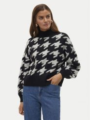 Vero Moda Golf Mira 10311089 Czarny Regular Fit. Czarne golfy damskie Vero Moda, xs, bez wzorów, z syntetyku, bez ramiączek. Za 119.99 zł.