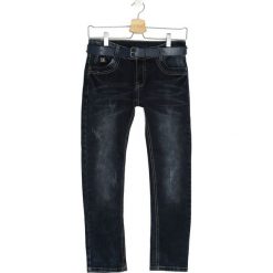 Granatowe Jeansy On the Street. Jeansy chłopięce marki 4F. Za 29.99 zł.