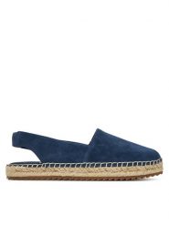 Marc O'Polo Espadryle RR2M3058 Granatowy. Niebieskie espadryle damskie Marc O'Polo, bez wzorów, ze skóry, bez obcasa. Za 299.99 zł.