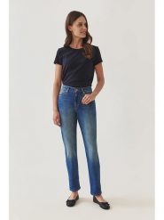 TATUUM Dżinsy - Regular fit - w kolorze granatowym rozmiar: 38. Niebieskie jeansy damskie TATUUM. Za 228.38 zł.