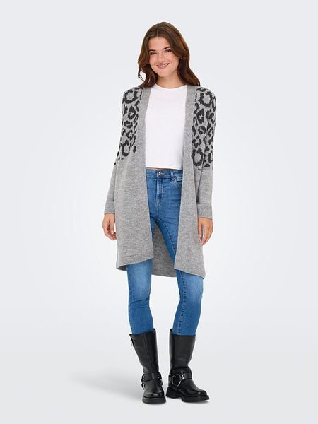 ONLY Kardigan w kolorze szarym rozmiar: XS. Szare kardigany damskie Only, xs, bez wzorów, ze splotem. Za 96.83 zł.