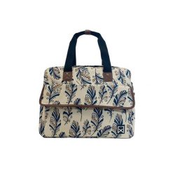 Torba na bagażnik rowerowy Willex Shopper Feather. Niebieskie shopper bag WILLEX, bez wzorów, bez dodatków. Za 355.00 zł.