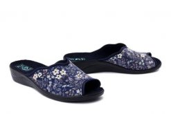 ADANEX 29159 SIK10VV granatowy, kapcie damskie. Niebieskie kapcie damskie Adanex. Za 68.99 zł.