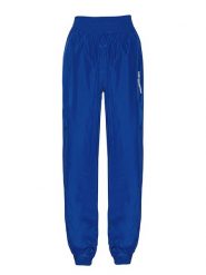 Ilse Jacobsen Spodnie przeciwdeszczowe w kolorze niebieskim rozmiar: 40. Niebieskie spodnie sportowe damskie Ilse Jacobsen, bez wzorów, outdoorowe. Za 193.45 zł.