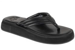 Japonki damskie, S.Bahia Lady 25 SBAHLS. Czarne klapki damskie Joma, bez wzorów, z materiału, bez obcasa, bez zapięcia. Za 59.99 zł.