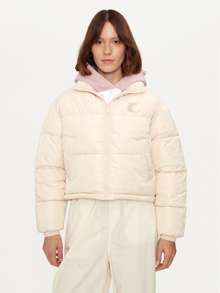 Karl Kani Kurtka zimowa 61760004 Beżowy Loose Fit. Brązowe kurtki damskie Karl Kani, na zimę, s, bez wzorów, z syntetyku, bez kaptura. Za 329.99 zł.