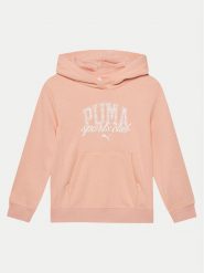 Puma Bluza Class 685829 Różowy Regular Fit. Czerwone bluzy dziewczęce Puma, bez wzorów, z syntetyku, bez ramiączek, bez kaptura. Za 129.99 zł.