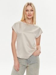 Vero Moda Bluzka Merle 10305151 Écru Regular Fit. Bluzki damskie Vero Moda, m, bez wzorów, z syntetyku, bez kołnierzyka, bez ramiączek. W wyprzedaży za 79.99 zł.