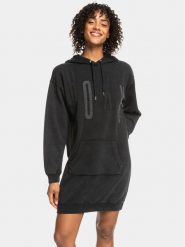 Roxy Sukienka codzienna Sound Waves Ktdr ERJKD03445 Szary Regular Fit. Szare sukienki damskie Roxy, bez wzorów, z bawełny, bez ramiączek. Za 219.99 zł.