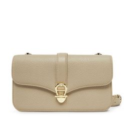 Torebka Aigner. Szare listonoszki damskie Aigner, bez wzorów, bez dodatków. Za 1,479.00 zł.