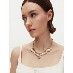 Naszyjnik Guess. Żółte naszyjniki damskie Guess, złote. Za 309.99 zł.