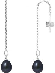 Pearl Addict Srebrne kolczyki-wkrętki z perłami rozmiar: onesize. Niebieskie kolczyki damskie Pearl Addict, z perłą, srebrne. Za 173.99 zł.