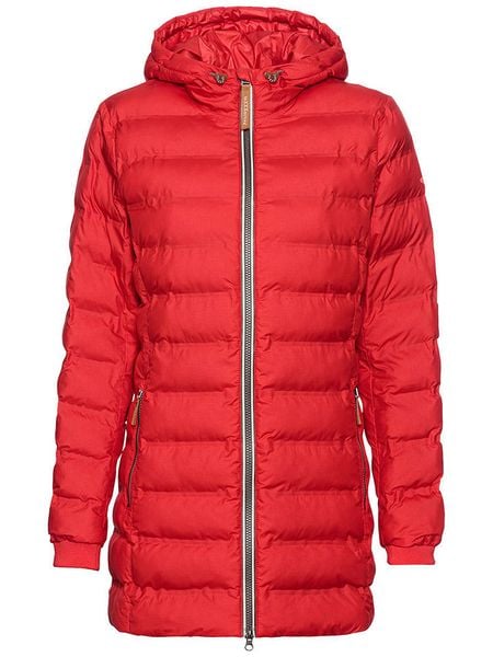 Camel Active Płaszcz pikowany w kolorze czerwonym rozmiar: 46. Czerwone płaszcze damskie Camel Active, bez wzorów, bez kaptura. Za 459.04 zł.