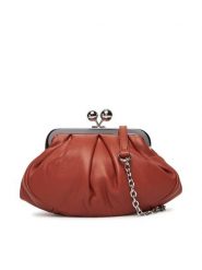 Weekend Max Mara Torebka Prati 2525516204600 Brązowy. Brązowe torebki wieczorowe damskie Weekend Max Mara, bez wzorów, ze skóry, bez dodatków. Za 1,299.00 zł.