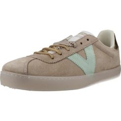 Buty VICTORIA BERLIN SERRAJE Beżowy. Brązowe obuwie trekkingowe damskie Victoria, ze skóry, bez zapięcia. Za 352.99 zł.