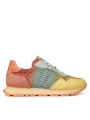 Hispanitas Sneakersy Kansas CHV253812 Żółty. Żółte obuwie sportowe damskie Hispanitas, ze skóry, bez zapięcia. W wyprzedaży za 449.99 zł.