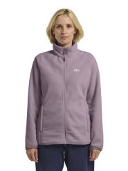 Jack Wolfskin Kurtka polarowa "Moonrise" w kolorze fioletowym rozmiar: XS. Różowe kurtki damskie Jack Wolfskin, xs, z materiału, bez kołnierzyka. Za 158.10 zł.