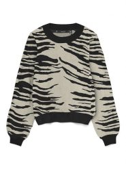 Vero Moda Sweter w kolorze beżowym rozmiar: S. Brązowe swetry klasyczne damskie Vero Moda, s, bez kołnierzyka. Za 78.47 zł.