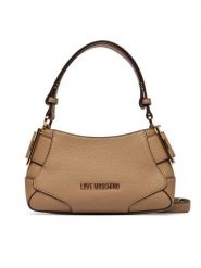 LOVE MOSCHINO Torebka JC4098PP1PLT1105 Beżowy. Brązowe torebki klasyczne damskie Love Moschino, ze skóry, bez dodatków. Za 949.99 zł.