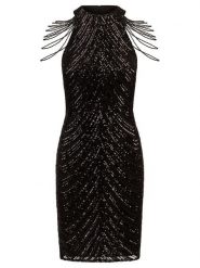 APART Sukienka w kolorze czarnym rozmiar: 44. Czarne sukienki damskie Apart, bez wzorów, bez ramiączek. Za 480.90 zł.