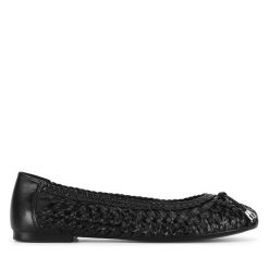 Baleriny Lasocki. Czarne balerinki damskie Lasocki, bez wzorów. Za 199.99 zł.
