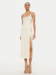 JACQUEMUS Sukienka koktajlowa 24E241DR100 Écru Regular Fit. Sukienki damskie JACQUEMUS, bez wzorów, z wiskozy, wizytowe, bez ramiączek. Za 2,749.00 zł.