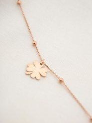 Lodie Silver Srebrna bransoletka z elementami ozdobnymi na kostkę rozmiar: onesize. Szare bransoletki damskie Lodie Silver, srebrne. Za 52.95 zł.