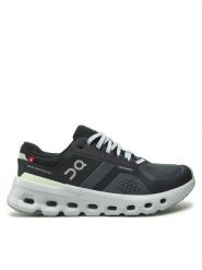 On Buty do biegania Cloudrunner 2 Wide 3WE10132577 Szary. Szare obuwie sportowe damskie On, z materiału, bez zapięcia, do biegania. Za 599.99 zł.