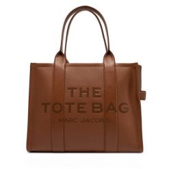 Torebka Marc Jacobs. Brązowe shopper bag Marc Jacobs, bez wzorów, bez dodatków. Za 2,499.00 zł.