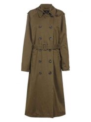 Herrlicher Trencz w kolorze khaki rozmiar: XL. Brązowe płaszcze damskie Herrlicher, xl, bez wzorów, z tkaniny, bez kaptura. Za 294.28 zł.