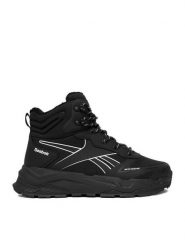 Reebok Trzewiki CEO-A062491C-2 Czarny. Czarne obuwie sportowe damskie Reebok, z materiału, bez zapięcia. Za 349.99 zł.