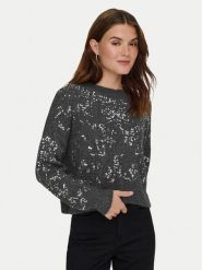 ONLY Sweter Alta 15353230 Szary Regular Fit. Szare swetry klasyczne damskie Only, xs, z syntetyku, bez kołnierzyka. Za 169.99 zł.